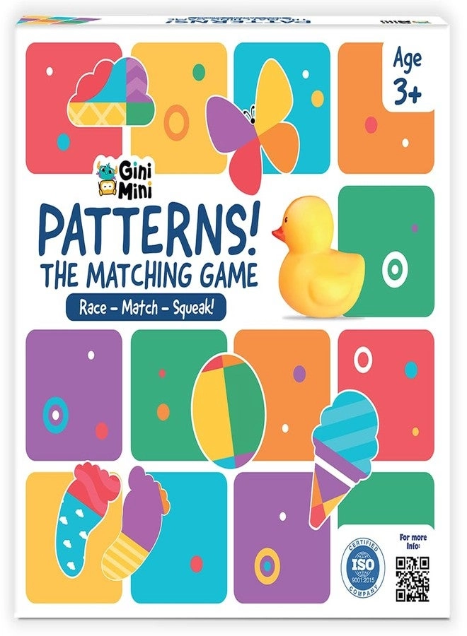 Pattern! Matching Activity Set - 3 4 5
