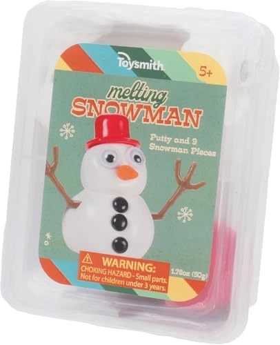 Toysmith Melting Snowman - Reusable Putty Slime Kit 5+ years
