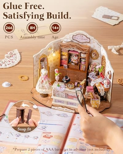 Elsa's Tailoring - DIY Miniature House Kit