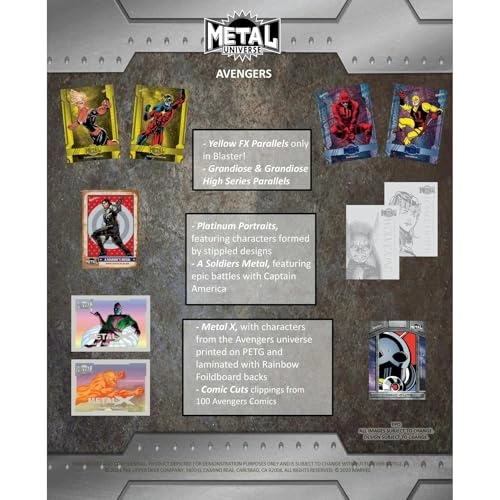 Avengers Trading Card Blaster Box