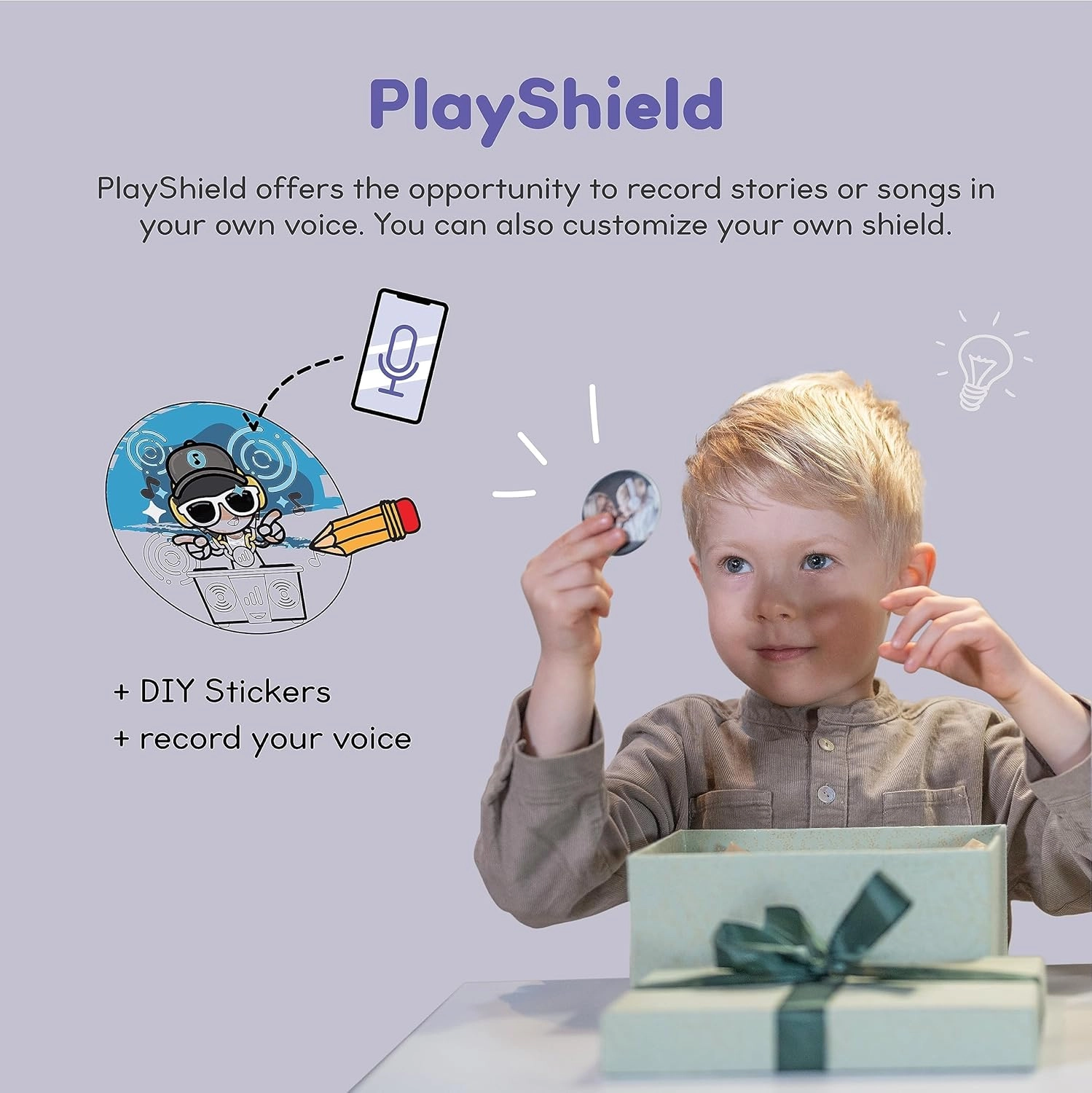 AM-ON-STORYPH-GREY - Wireless Headphone + Zen StoryShield + PlayShield