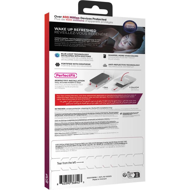 Clear Glass Screen Protector for iPhone 17 Pro