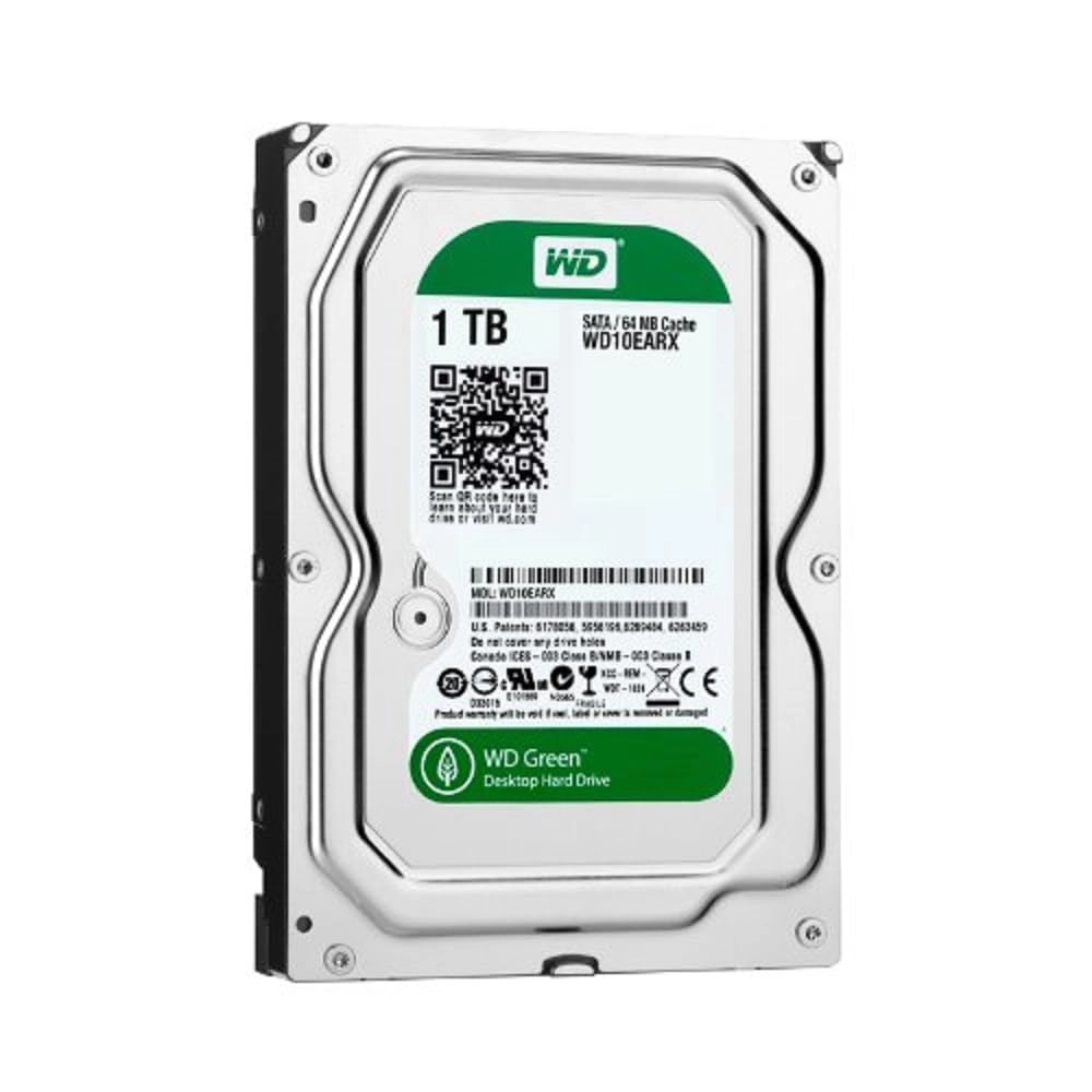 WD Green 3.5" 7200rpm 64MB SATA 6Gb/s (WD10EARX) - 1TB