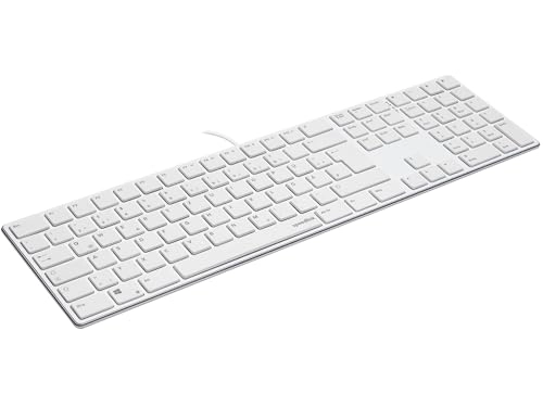 RIVA Slim Metal Scissor Keyboard - DE Wired