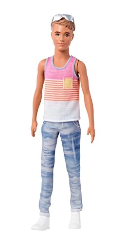 Ken Fashion Doll - Fashionistas Slim Ages 3+