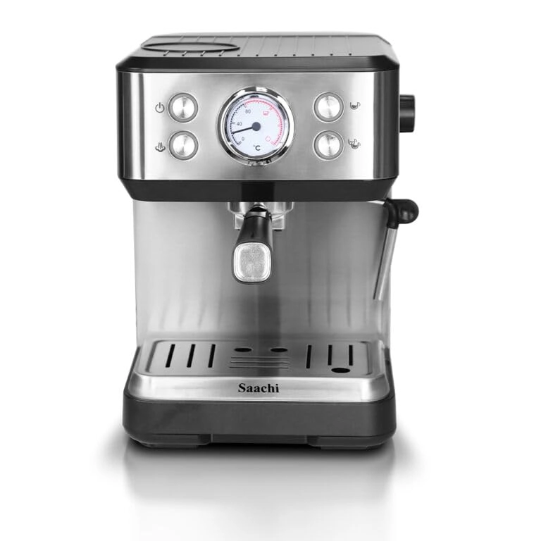 China 20-Bar Coffee Maker - Milk Frother Hot Water Function