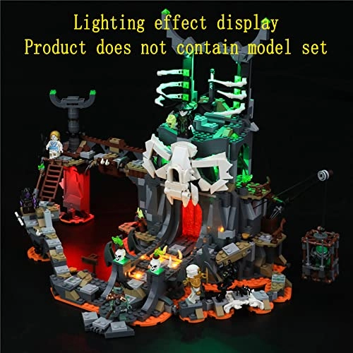 LED Lighting Kit for LEGO Ninjago Skull Sorcerer's Dungeons 71722