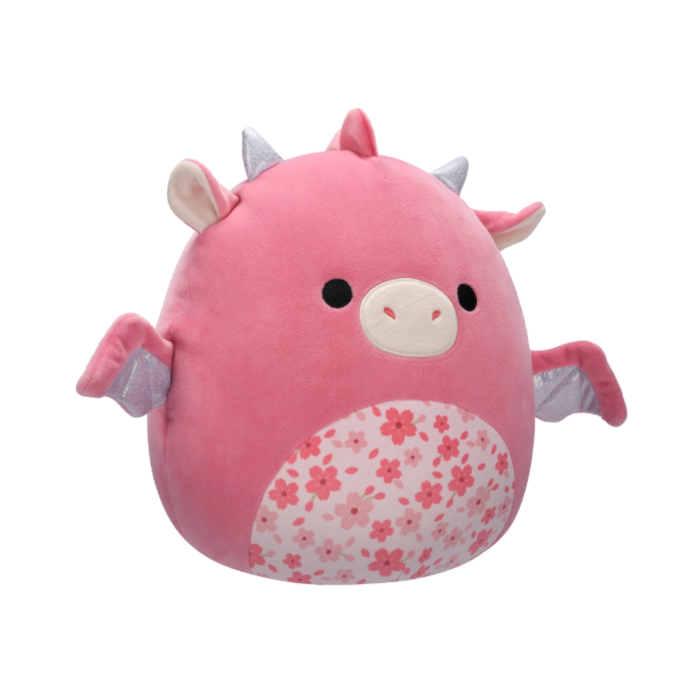 Aegi Dragon - 30 cm Pink Plush