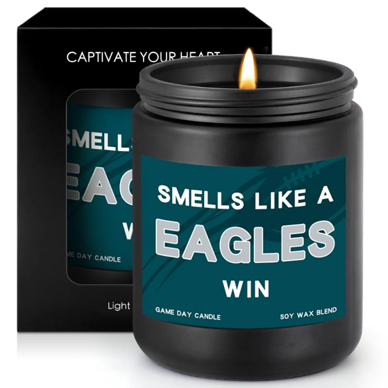 oiceme Smells Like A Eagles Win Scented Candle - 1