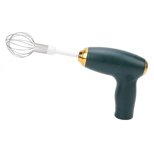 Cordless Hand Mixer - USB Rechargeable Green