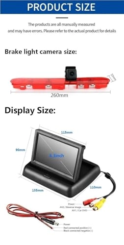 Reversing Camera For Transit Custom - Night Vision Wire