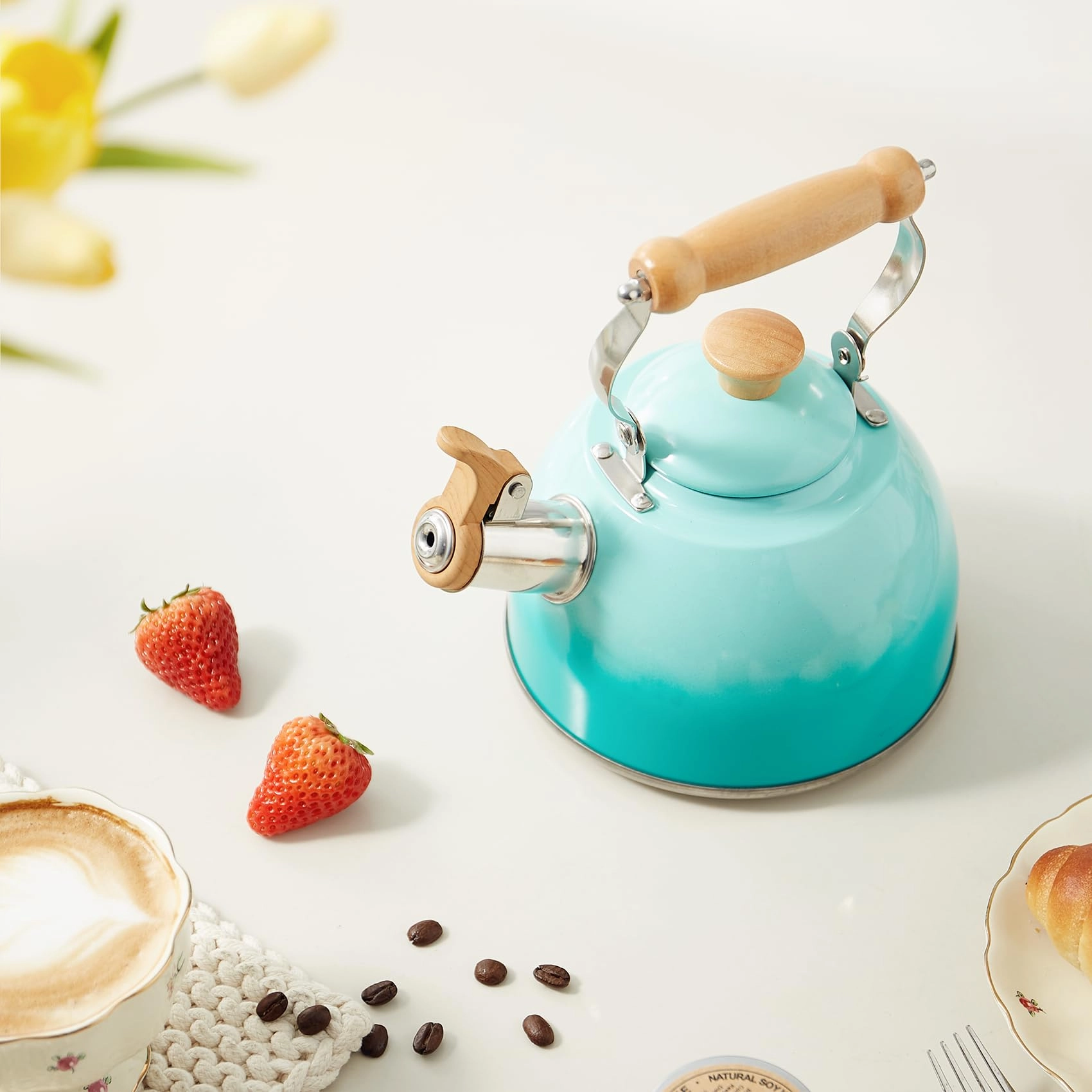 Tea Kettle - Stainless Steel 1.5 Quarts