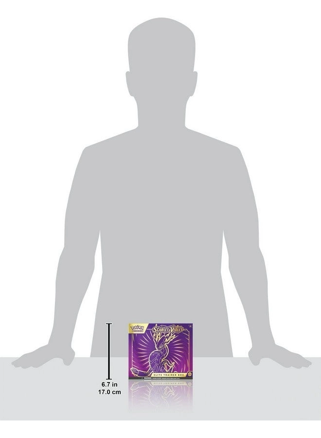 Scarlet and Violet Elite Trainer Box - 1 Full Art Promo Card 9 Boosters