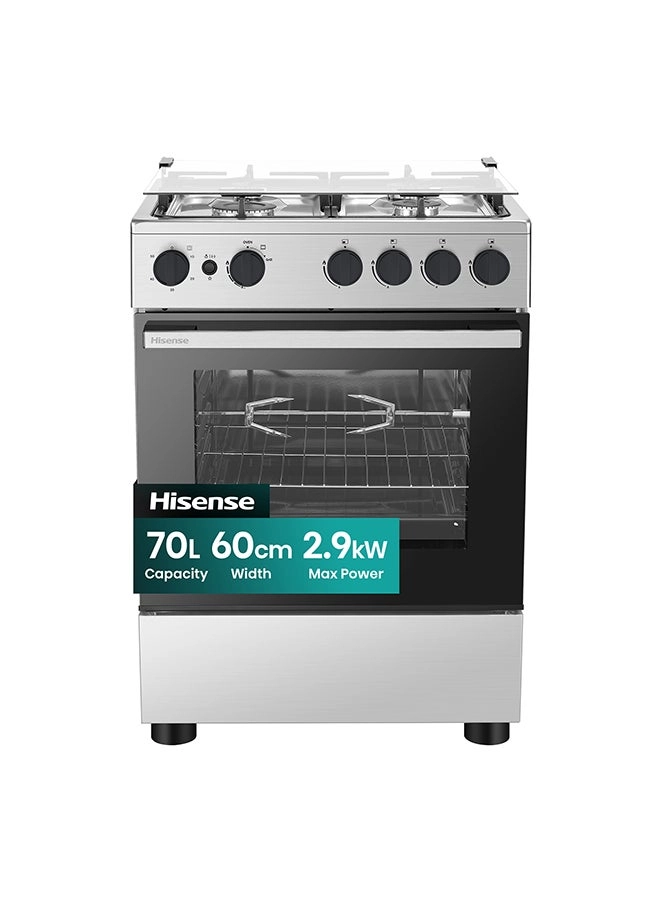 Hisense HFG60121X GAS Cooker