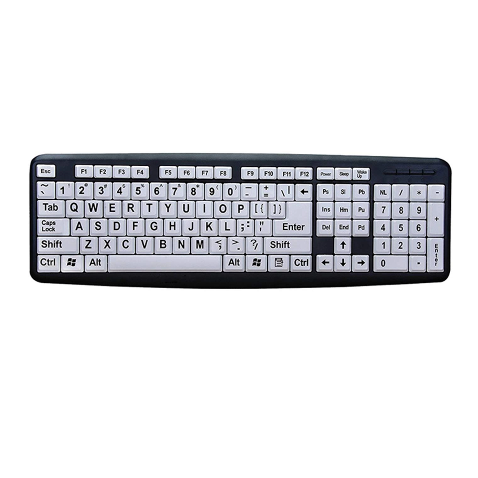 Large Print Keyboard - US Wired