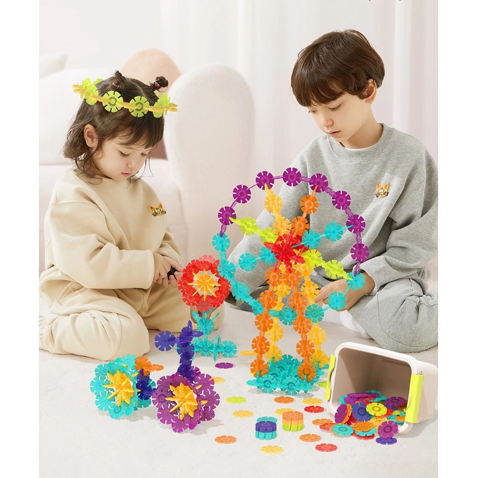 Colorful Snowflake Blocks - 500pcs