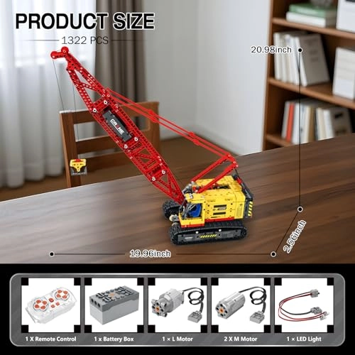 Crawler Crane - 1322 pcs