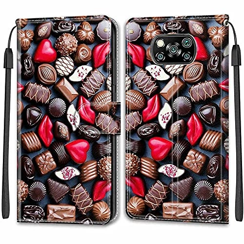 Wallet Case for Xiaomi POCO X3 NFC - Faux Leather, Thermoplastic Polyurethane