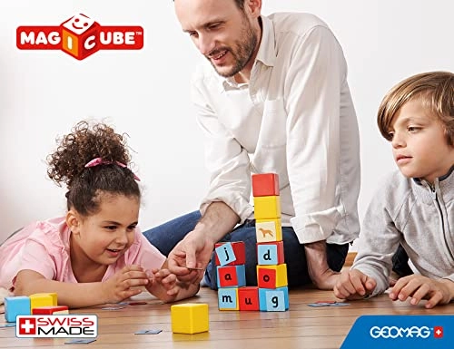 Magicube Word Building Recycled Clips - 3 years - 79 pieces