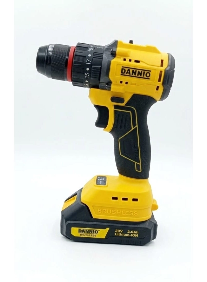 Dannio Cordless Impact Drill - 20V