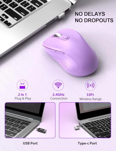Ergonomic Mouse - Wireless