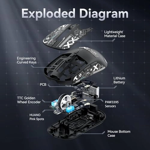 Attack Shark X6 Gaming Mouse - Wireless