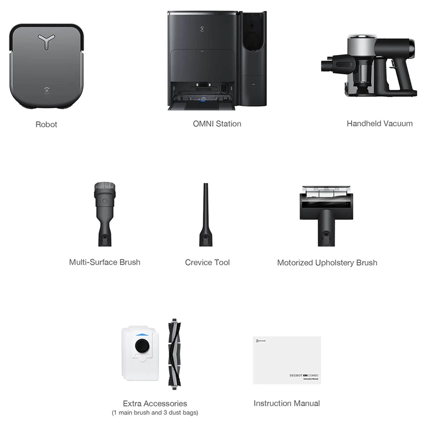 DEEBOT X2 COMBO - With Mop, Self-Empty Station