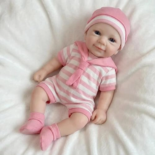 Reborn Baby Doll - 12 inch Vinyl Girl Ages 3+