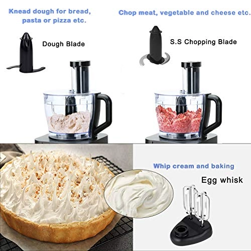11-in-1 Food Processor and Blender - 3.2L 1100W