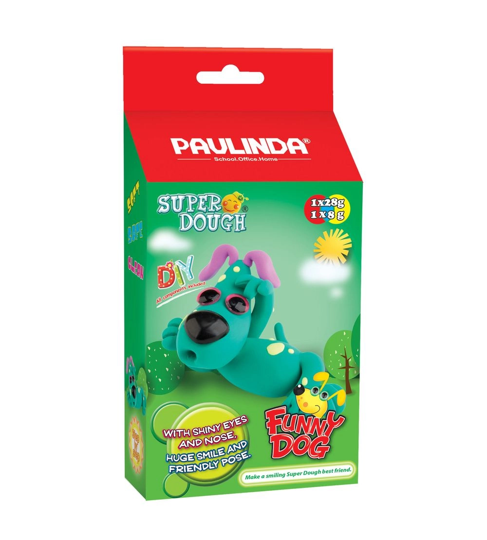 Paulinda Funny Dog Super Dough Kit - 3+ years