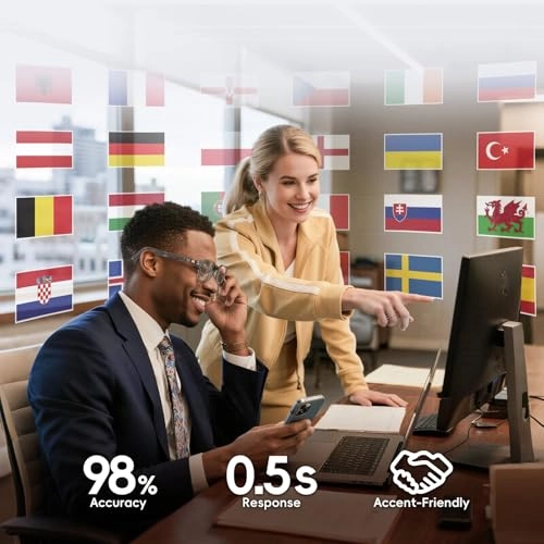 AI Glasses - 145 Languages 11H Music