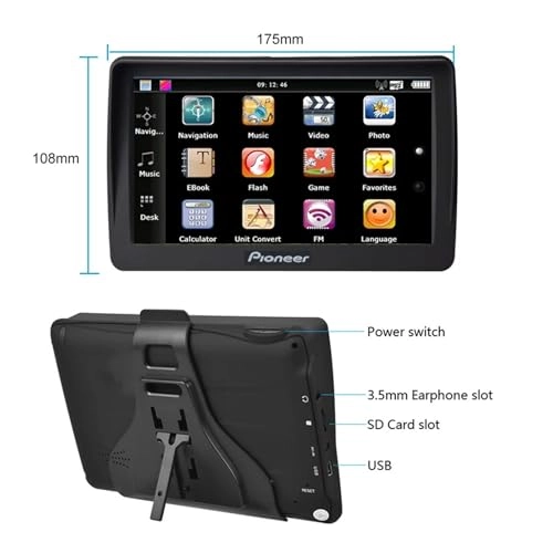 Car GPS Navigation GMGCMPCBC - 7 inch 256MB+8GB