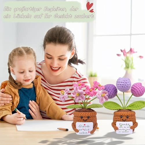 Positive Pocket Hug Flower - 5 x 4 x 1.62 cm