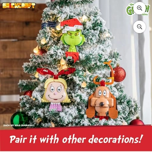 Brick Building Set for The Grinch - Max Decoration 135 pcs