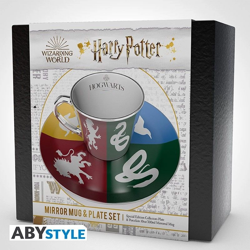HARRY POTTER Mirror Mug & Plate Set - 300 ml