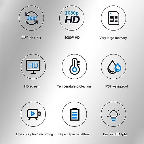 Two Way Articulating Borescope - 6mm
