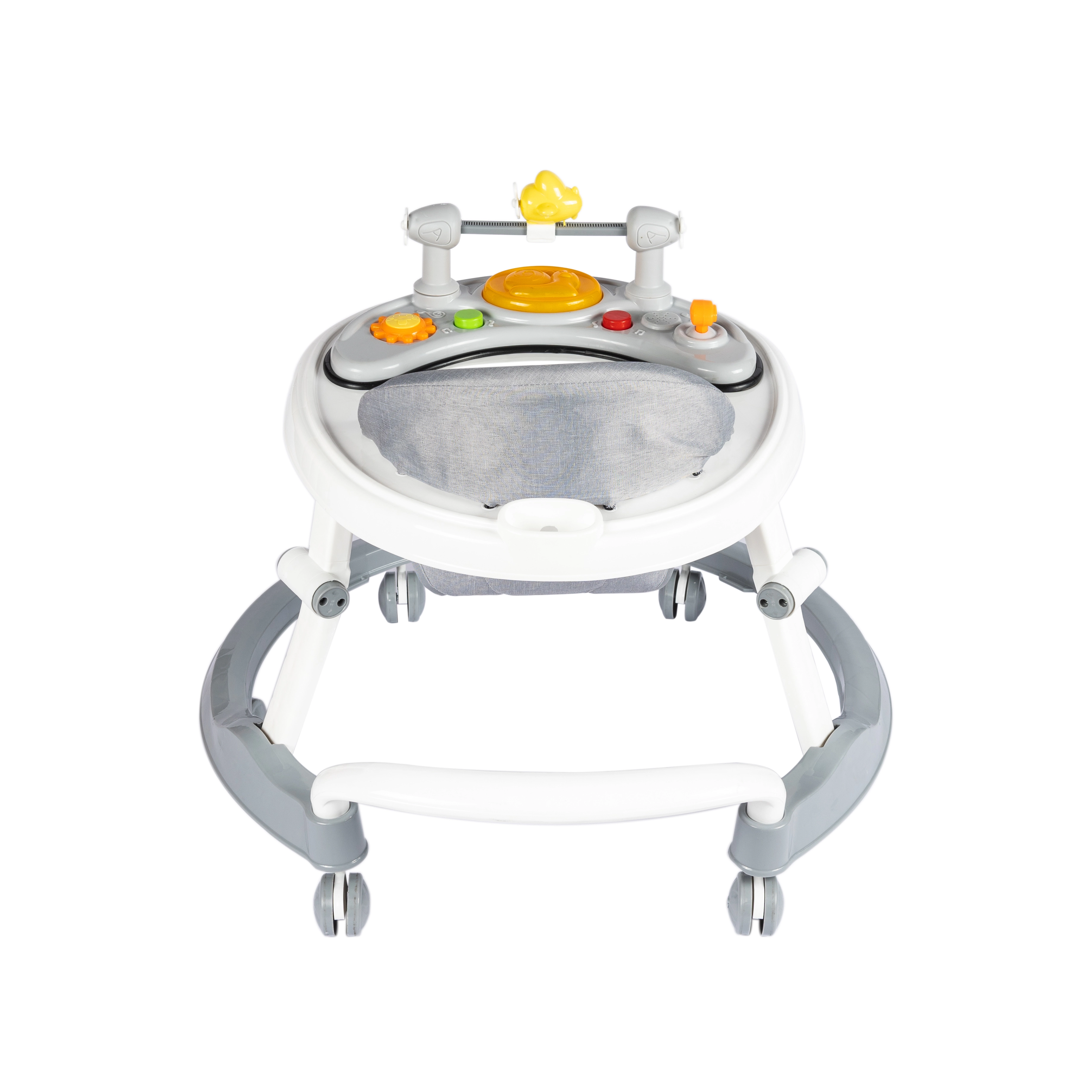 Foldable Baby Walker - Interactive Toys 6-wheel base