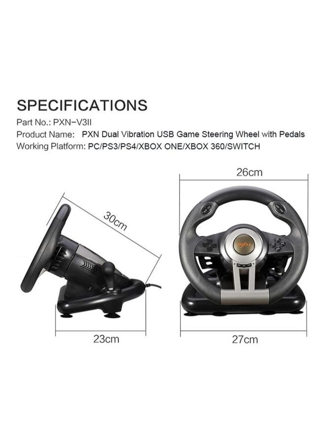 V3II Racing Wheel & Pedals