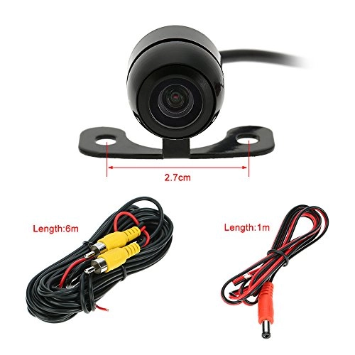 Mini Car Rear View Camera - 480 TV lines
