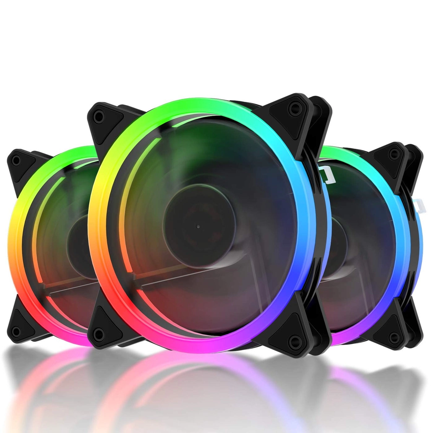 upHere Addressable RGB Fan - 3-Pack 120mm