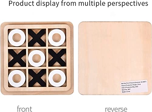 Tic Tac Toe - Wooden 3 Pcs