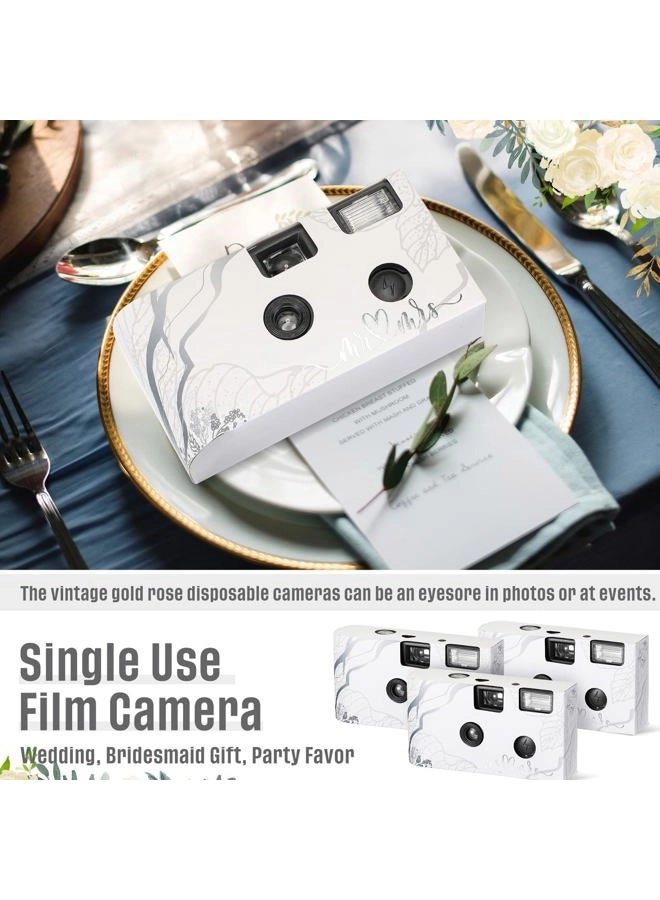 Disposable Film Camera - 4 Pcs Flash 27 Exposure 34mm