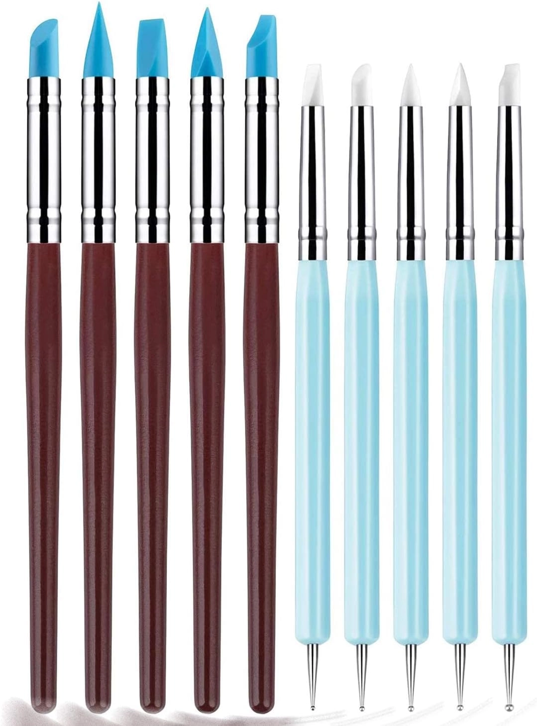Generic Clay Sculpting Tool - Silicone 10Pcs