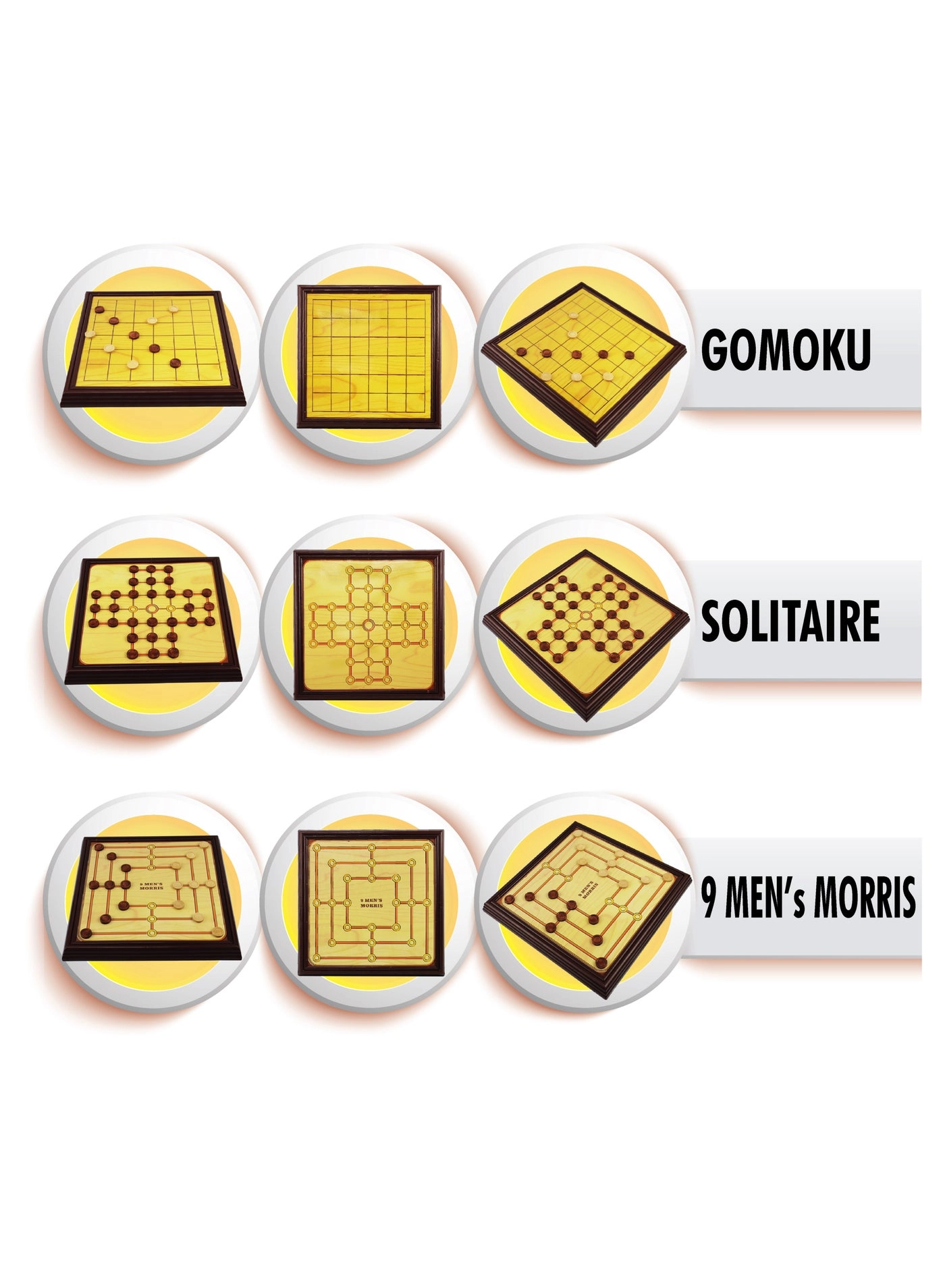 12-in-1 Portable Board Games Set