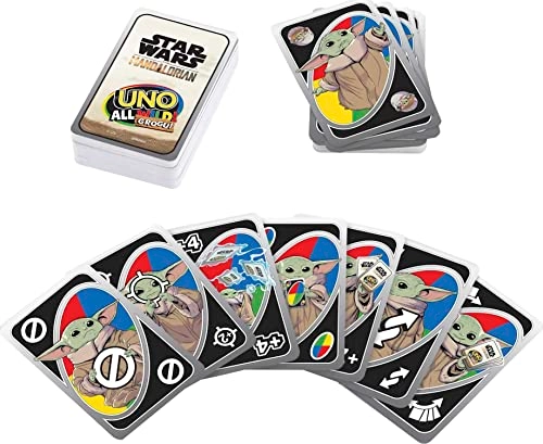 UNO All Wild Grogu - Card Game