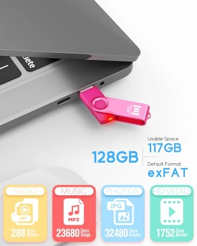 UD129 - USB 2.0 USB Type A 128GB