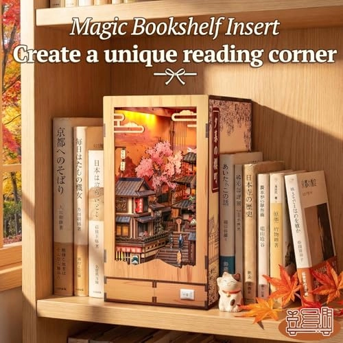 Book Nook Kit - Japanese Street at Dusk