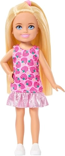 Chelsea Doll - 6 Inch Blonde Hair Strawberry Design Ages 3+