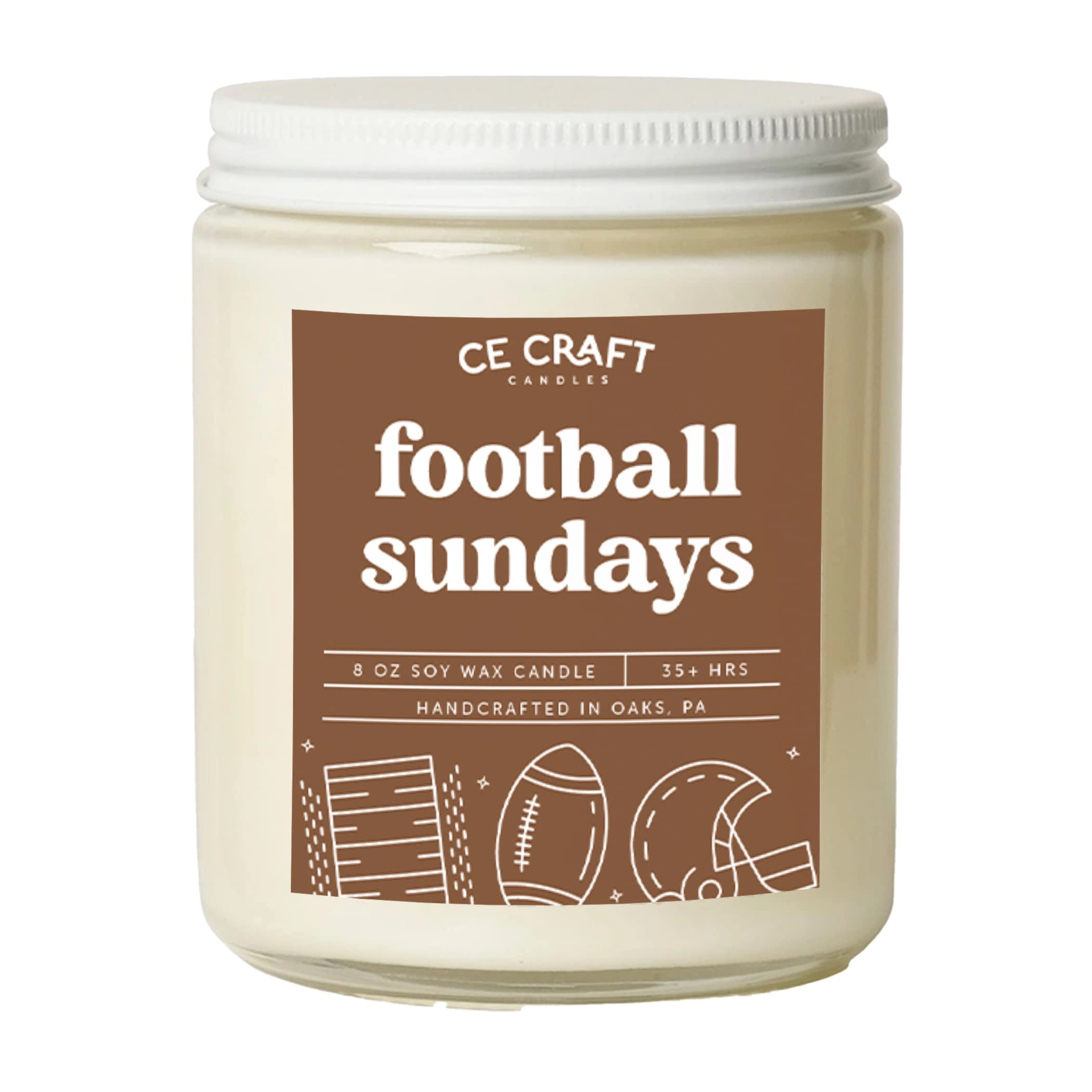 Smells Like a Packers Win Candle - Teakwood & Mahogany 1.0 Count