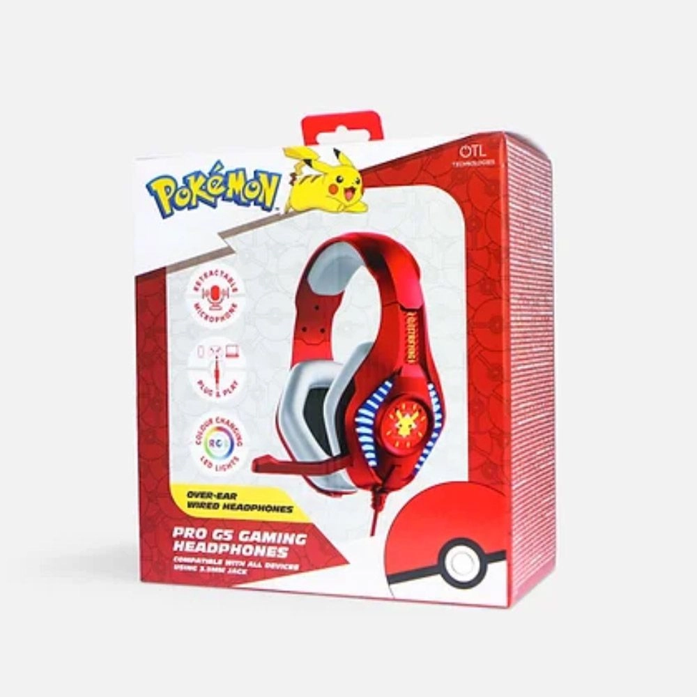 Pikachu Pro G5 Wired Headphone